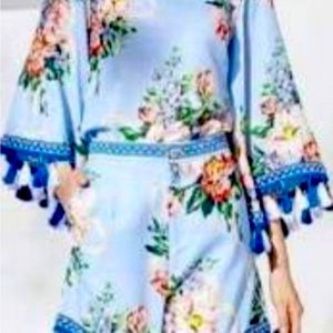 Sonja Morgan Blue Tassel Set U.S. Size M (8-10)